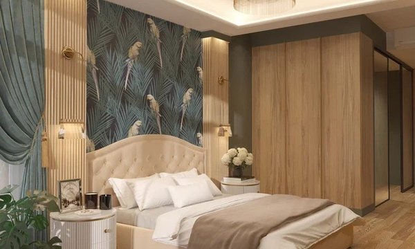 Премиум-спальня со сценарным светом